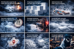 Contacto urgente para suministro de hielo seco