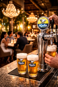 reparto barriles cerveza &aacute;guila madrid hosteler&iacute;a
