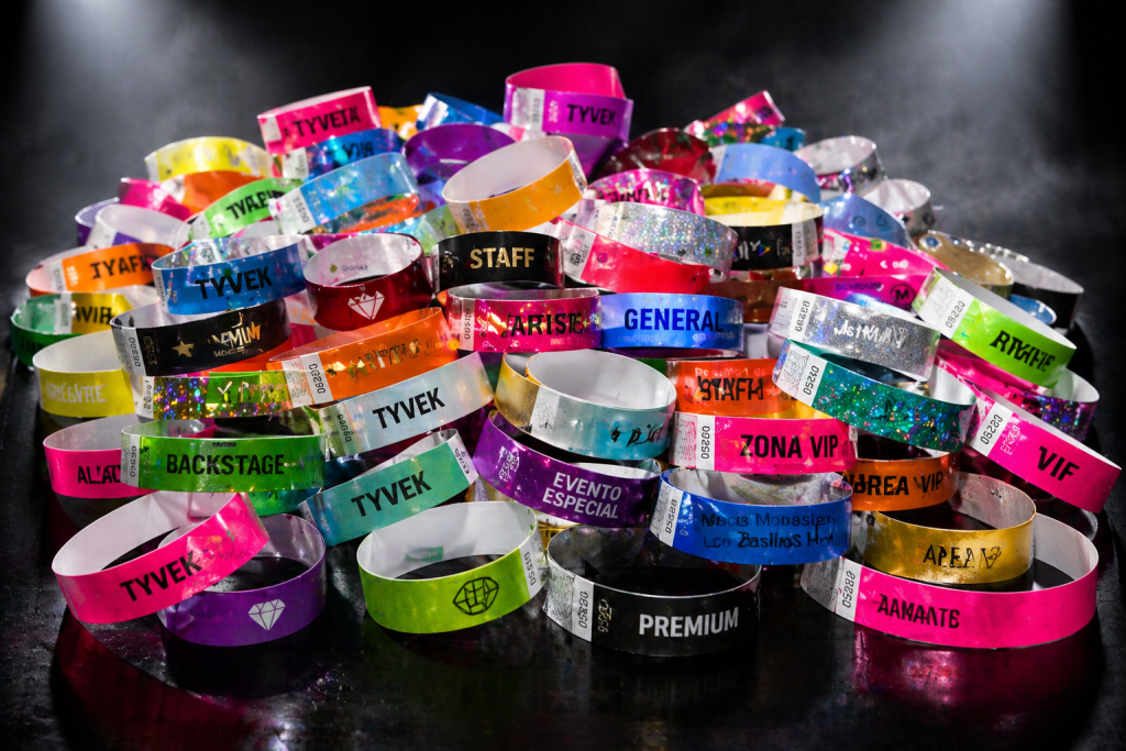 pulseras tyvek economicas urgentes madrid eventos