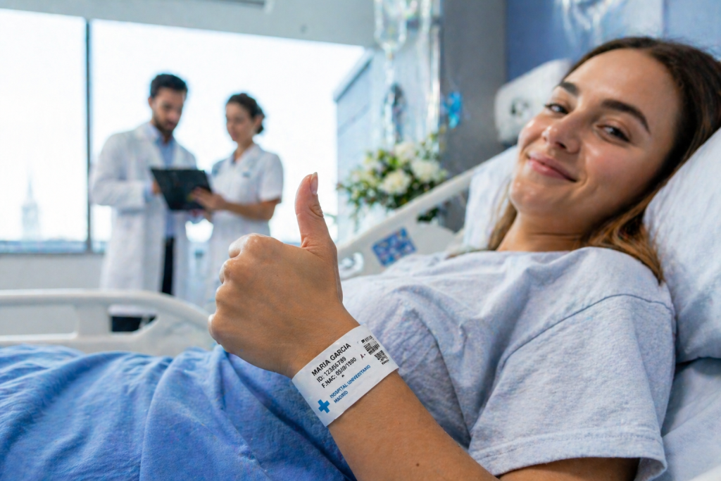 pulseras tyvek identificacion hospitales colegios empresas