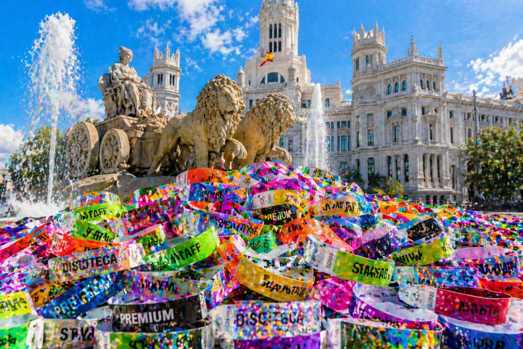pulseras tyvek urgente madrid servicio rapido