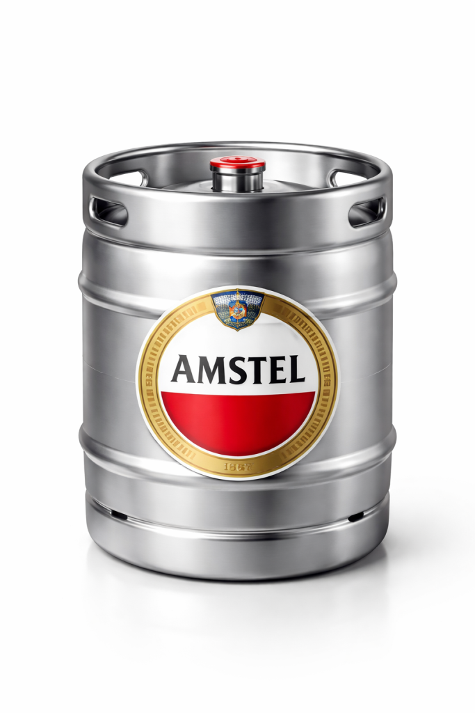Reparto urgente de cerveza Amstel para bares en Madrid
