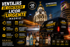 Ventajas de contratar licor urgente