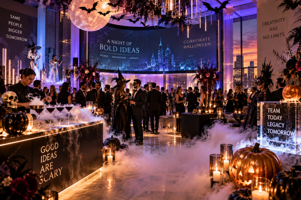 Efectos con hielo seco para empresas y fiestas corporativas Halloween Madrid